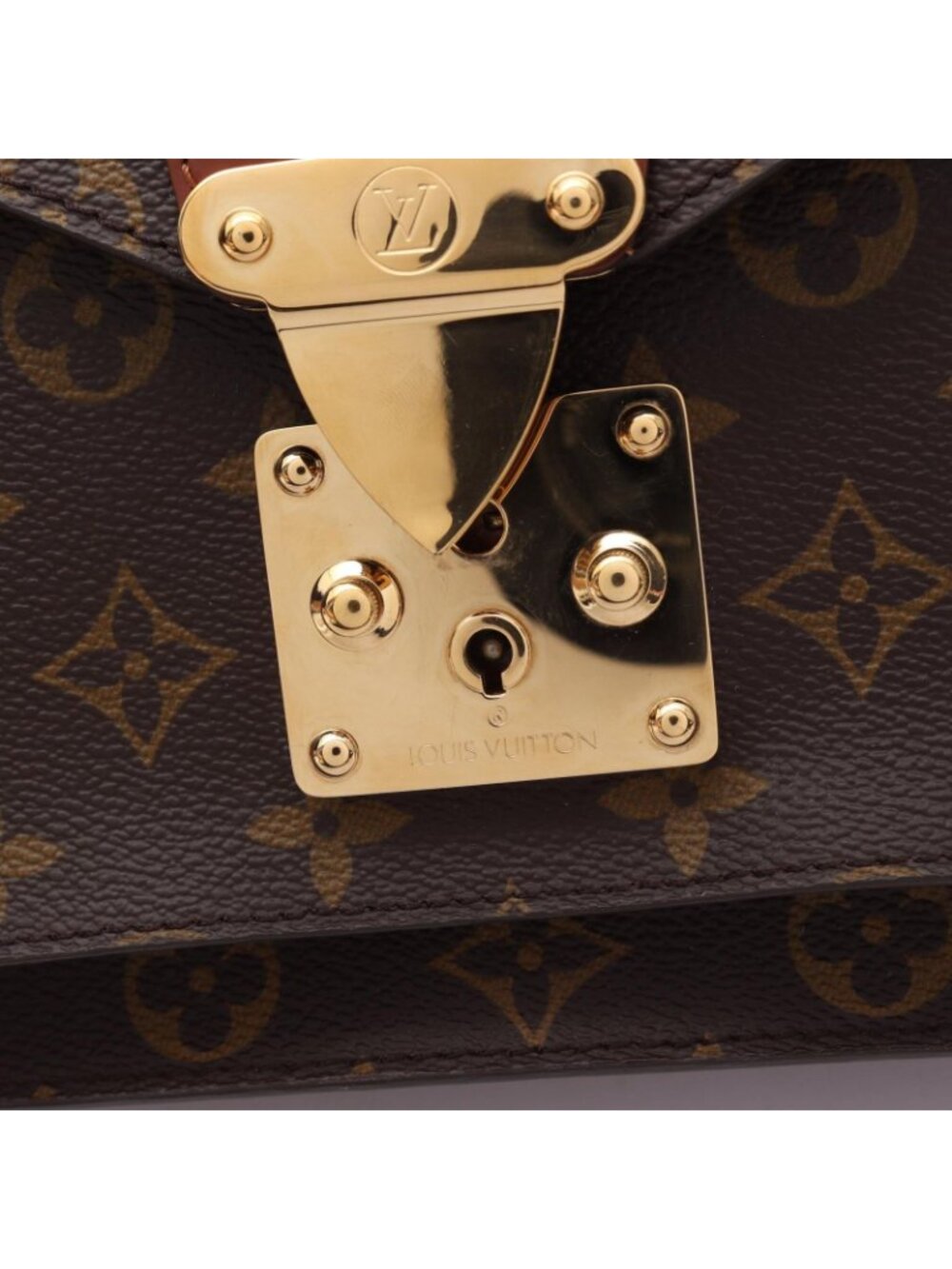 Louis Vuitton Handbag Monceau 2-Way Canvas Leather 28 - Picture 7 of 11
